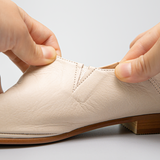 -Bou- plane flat shoes プレーンフラットシューズ アイボリー