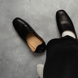 -Bou- plane flat shoes プレーンフラットシューズ ブラック
