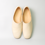 -Bou- plane flat shoes プレーンフラットシューズ アイボリー