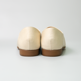 -Bou- plane flat shoes プレーンフラットシューズ アイボリー