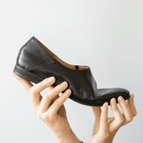 -Bou- plane flat shoes プレーンフラットシューズ ブラック