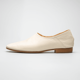 -Bou- plane flat shoes プレーンフラットシューズ アイボリー