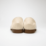 -Bou- plane flat shoes プレーンフラットシューズ アイボリー