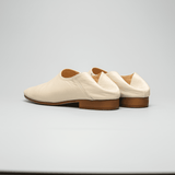-Bou- plane flat shoes プレーンフラットシューズ アイボリー
